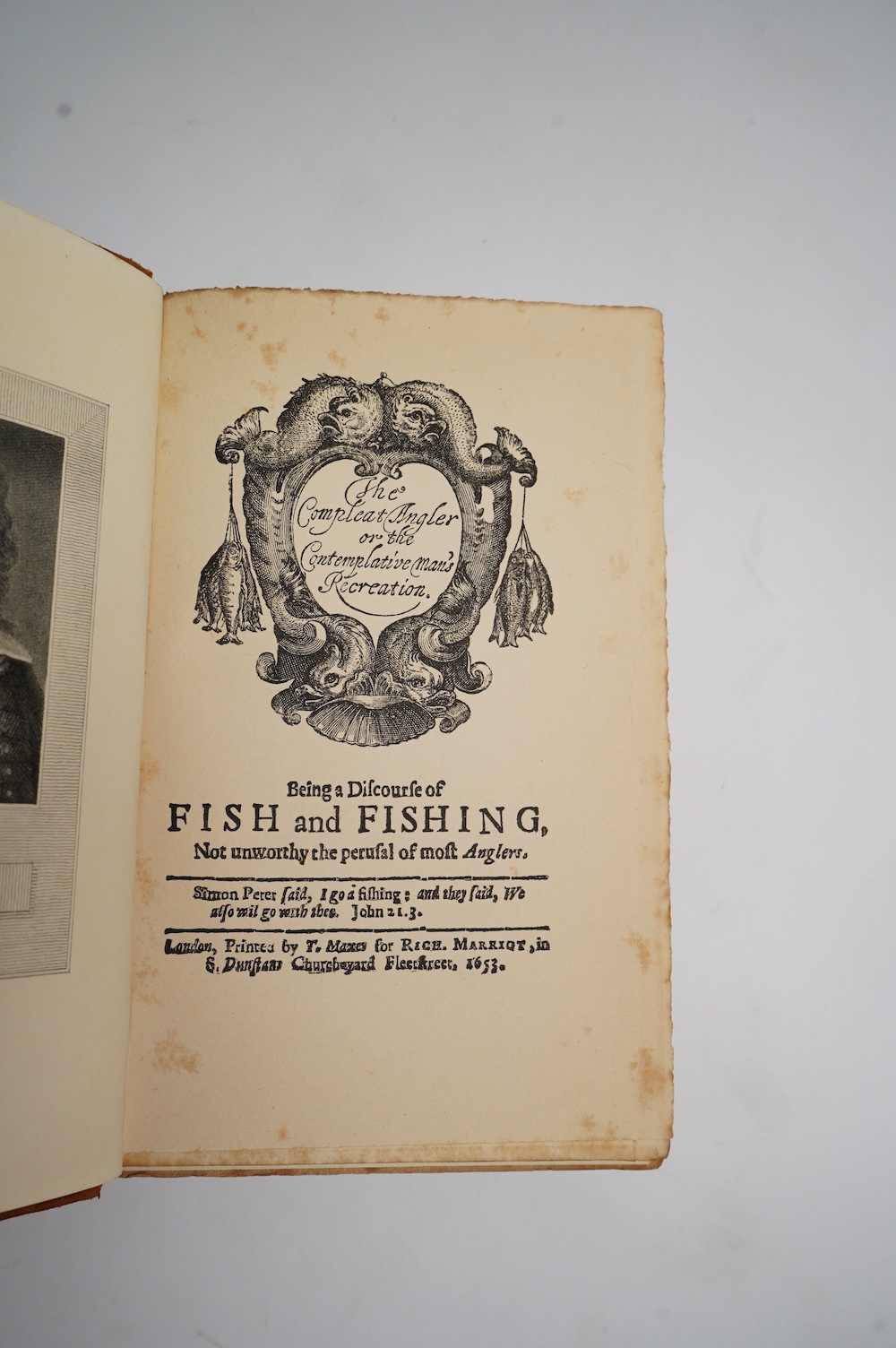 Walton, Izaak (The Compleat Walton) The Compleat Angler; The Lives of Donne, Wotton ...; With Love and Truth; Miscellaneous Writings. Edited by Geoffrey Keynes ... portrait frontis.